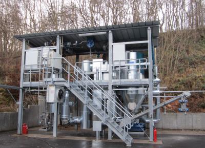 Heating with Powder and Plastic Wastes