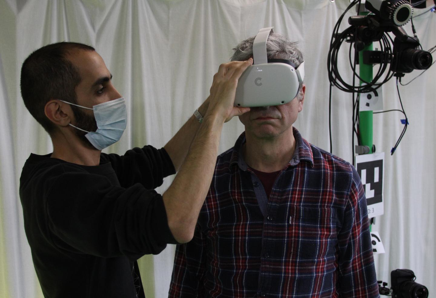 Using VR to assess balance