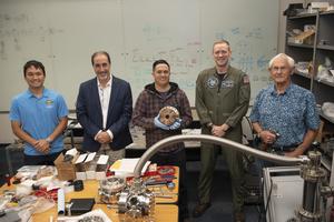 NPS team advances quantum sensing research with atomic fountain