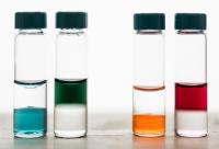 Electronic Polymer Inks in Biphasic Solutions