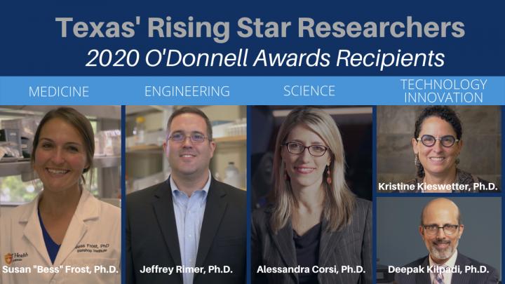 2020 Edith and Peter O'Donnell Award Winners