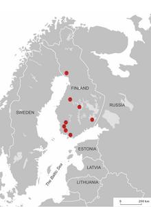 Figure 2: Research area and sites