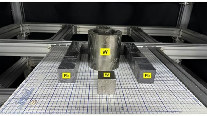 Physical test setup for 24-h measurements used in image reconstruction.