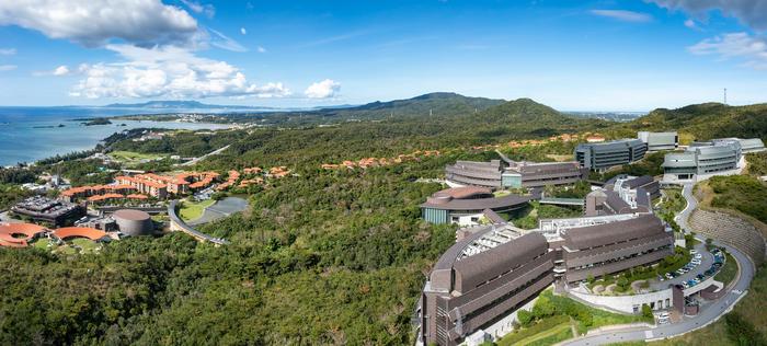 OIST campus aerial view