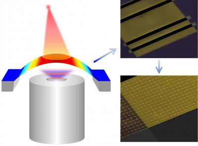 Detail of Nanoantennas