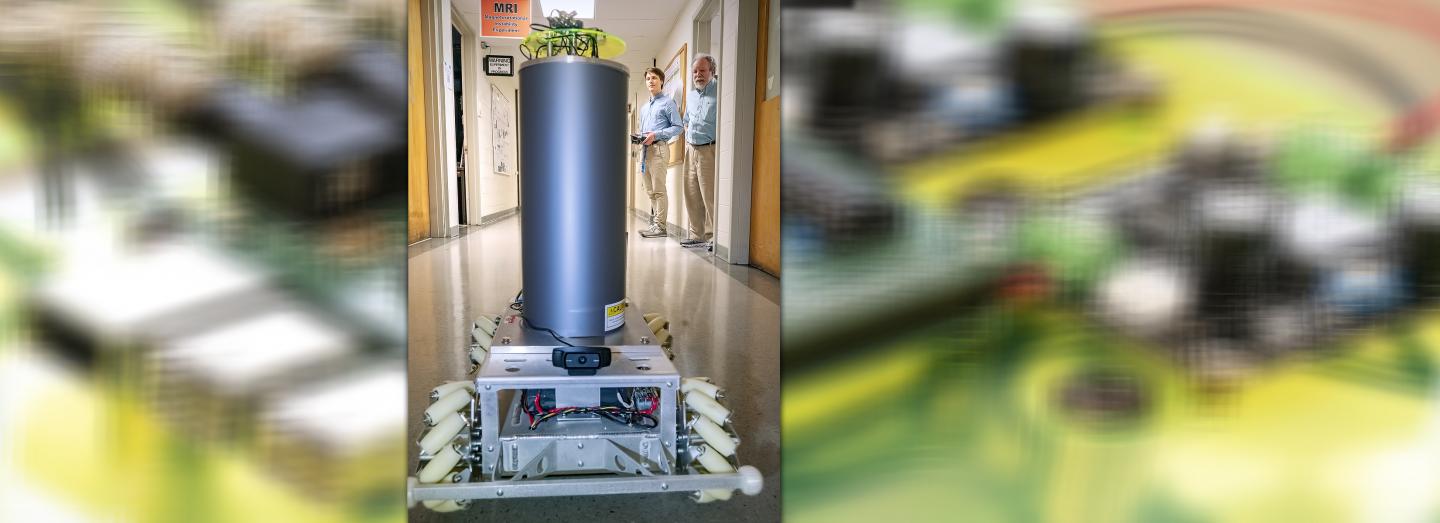 Collage of Neutron-Detection Robot