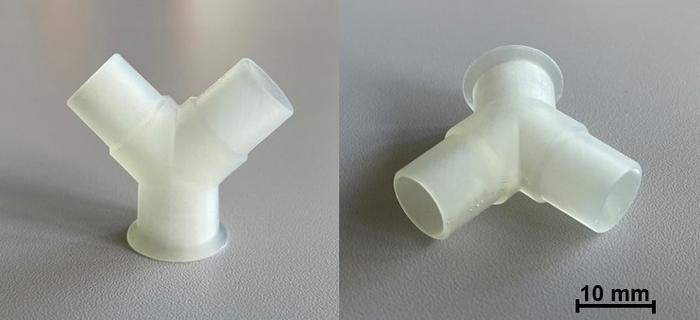 Y-shaped connector successfully printed by KTU scientists
