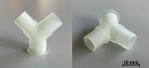 Y-shaped connector successfully printed by KTU scientists