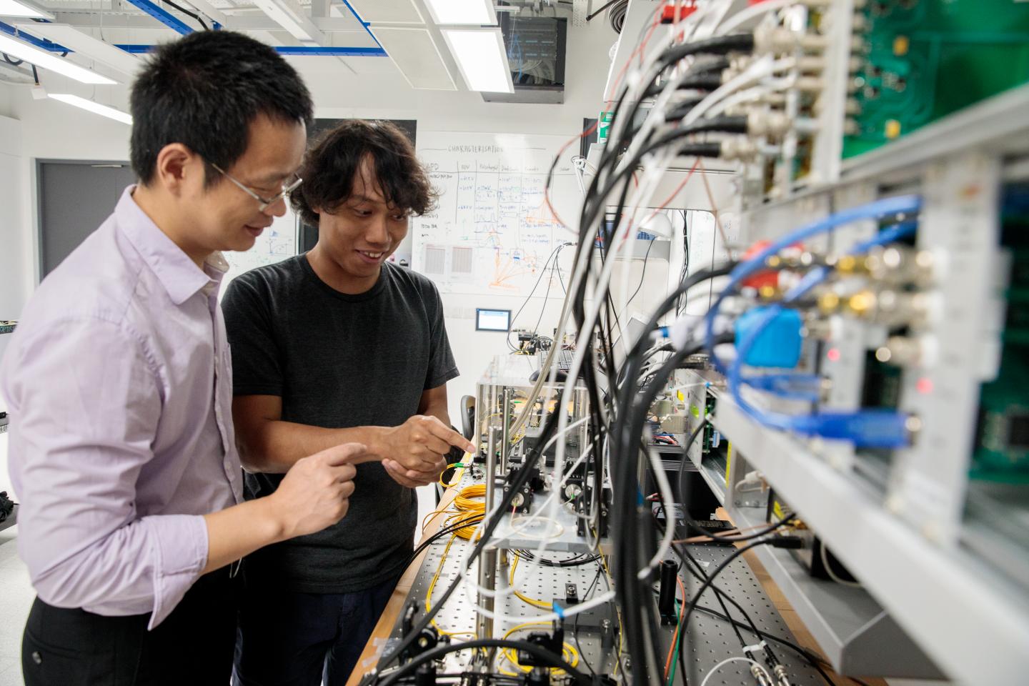 Photons Trained for Optical Fiber Obstacle Course Will Deliver Stronger Cyber Security (2 of 3)
