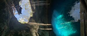 Entrance to a cenote.