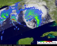 Ida's Rainfall from the TRMM Satellite