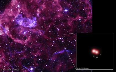 Images of Puppis A and RX J0822-4300