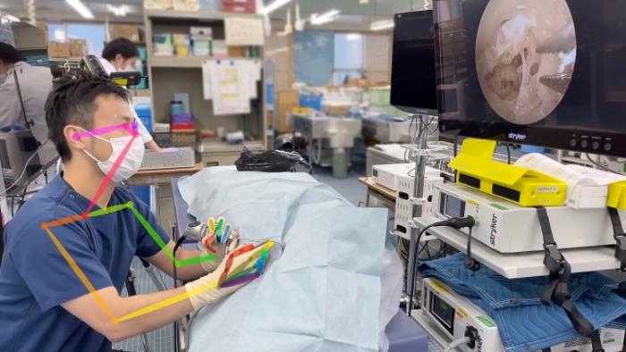 Machine learning surgeon’s movements