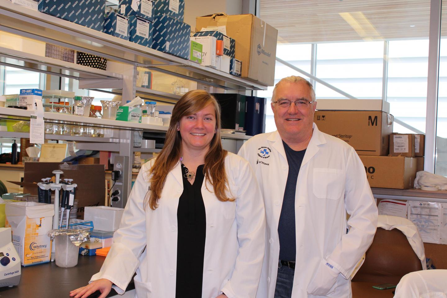 Dr. Marie-Claude Bourgeois-Daigneault and Dr. John Bell, The Ottawa Hospital