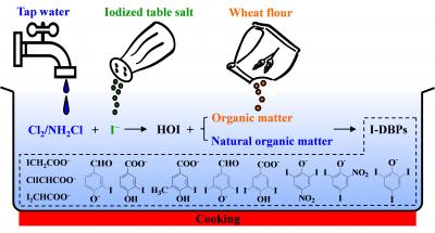 Iodinated Disinfection Byproducts in Cooking