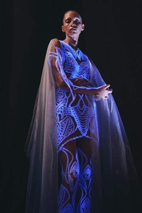 Bioluminescent dress