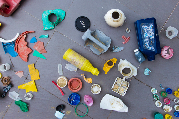 Plastic waste
