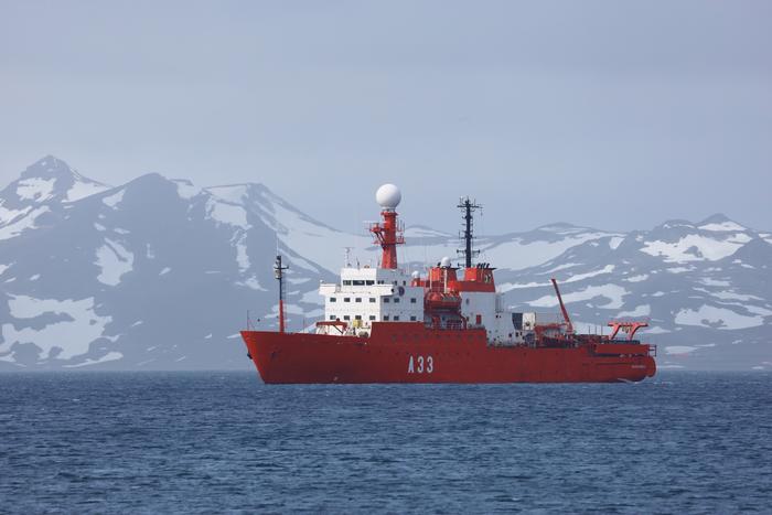 Spanish polar research vessel Hespérides