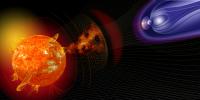 Sun Event Changing Near-Earth Space