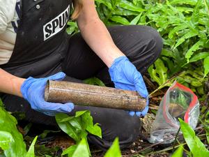 Underground fungal sampling