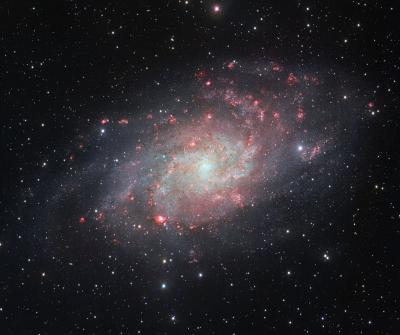 Vst Snaps a Very Detailed View of the Triangulum Galaxy