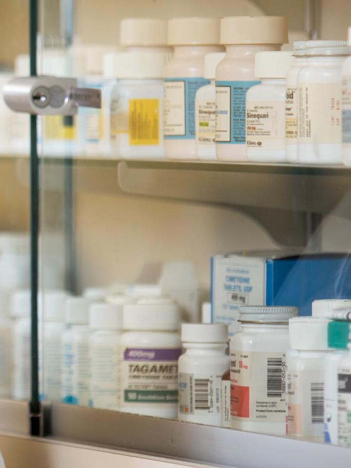Medication in the UH College of Pharmacy Dispensary