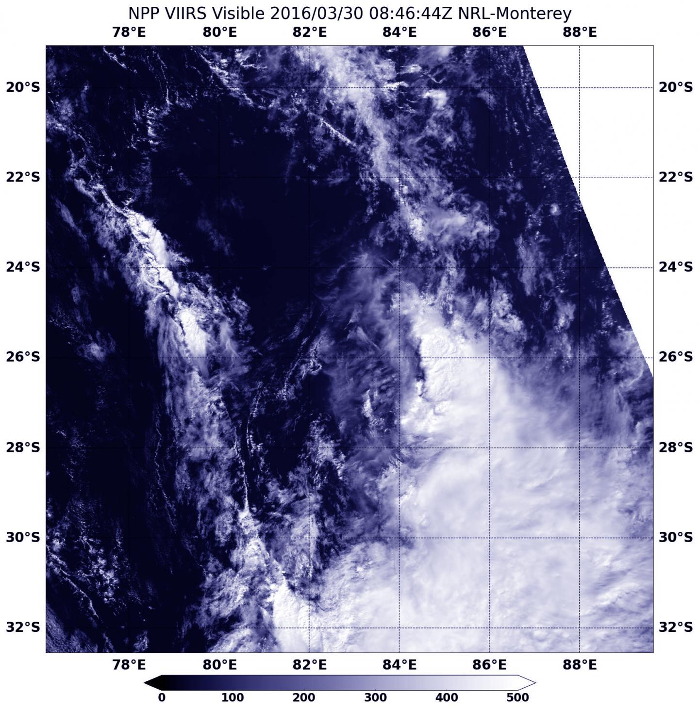 Suomi NPP Image of 17S