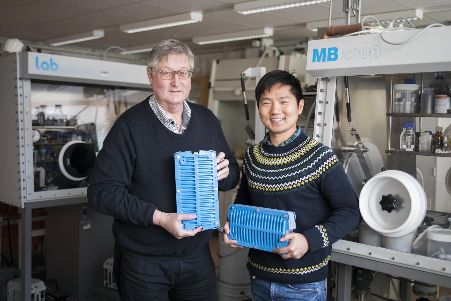 Dag Noreus and Yang Shen, Stockholm University
