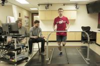 Runner Using Device