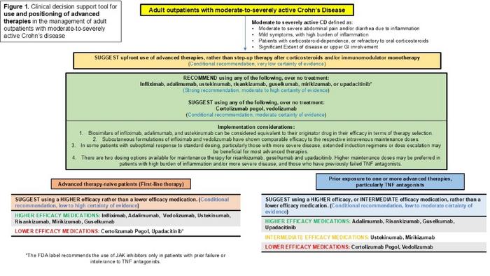 Crohn’s disease treatment guidance