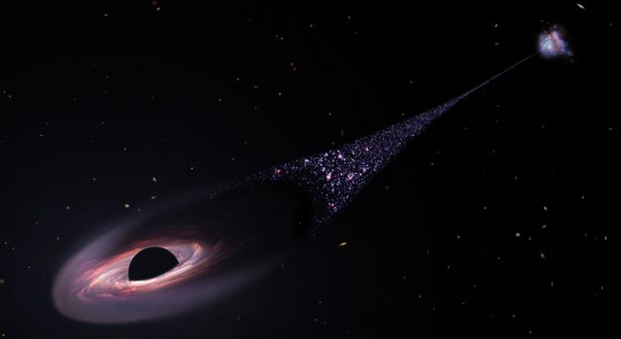 Runaway Black Hole