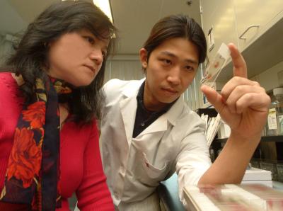 Dr. Wen-Cheng Xiong and Dae-hoon Lee, Medical College of Georgia (1 of 2)