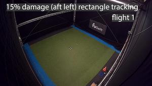 Footage of drones testing their limits and losing control