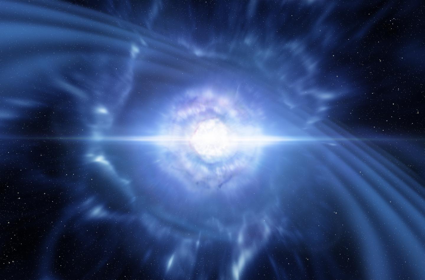 Kilonova-Artist Impression