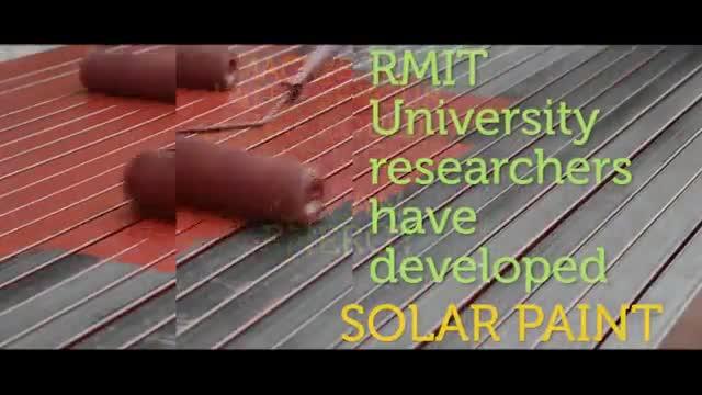 Solar Paint Offers Endless Energy from Water Vapor