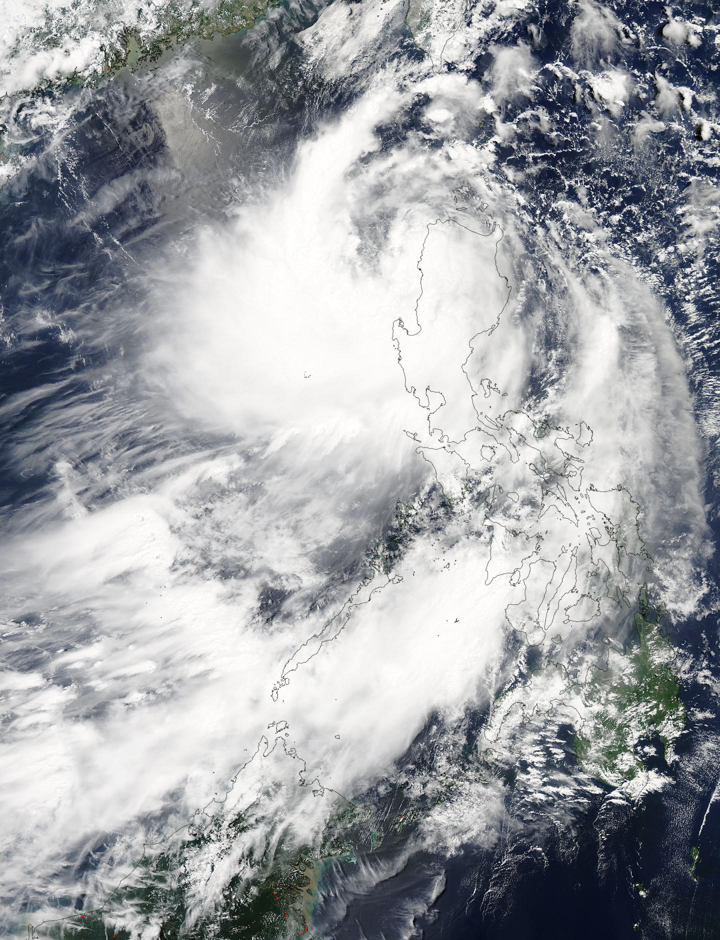 MODIS Image of Linfa