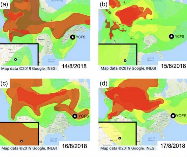 Satellite-Based Smoke Maps (NOAA)