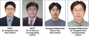 [3] The research team (KRICT, Chungnam National Univ.)