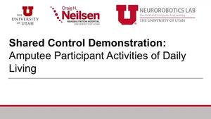 Demonstration daily activities