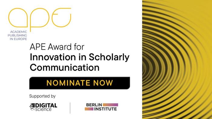 2026 APE Award for Innovation in Scholarly Communication