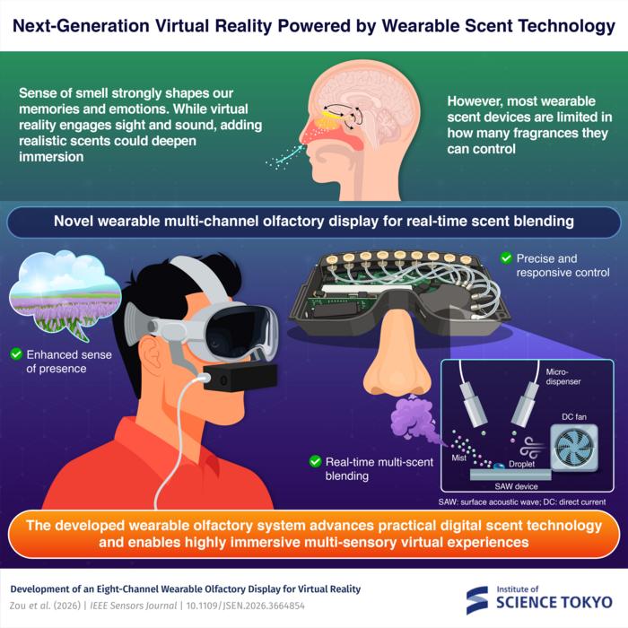 Next-Generation Virtual Reality Powered by Wearable Scent Technology