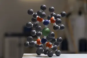 A new molecule created by chemists from ANU and the University of Manchester that could could pave the way for next-generation hardware about the size of a postage stamp that can store 100 times more digital data than current technologies.