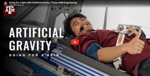 Going for a Spin with Artificial Gravity | Texas A&M Engineering