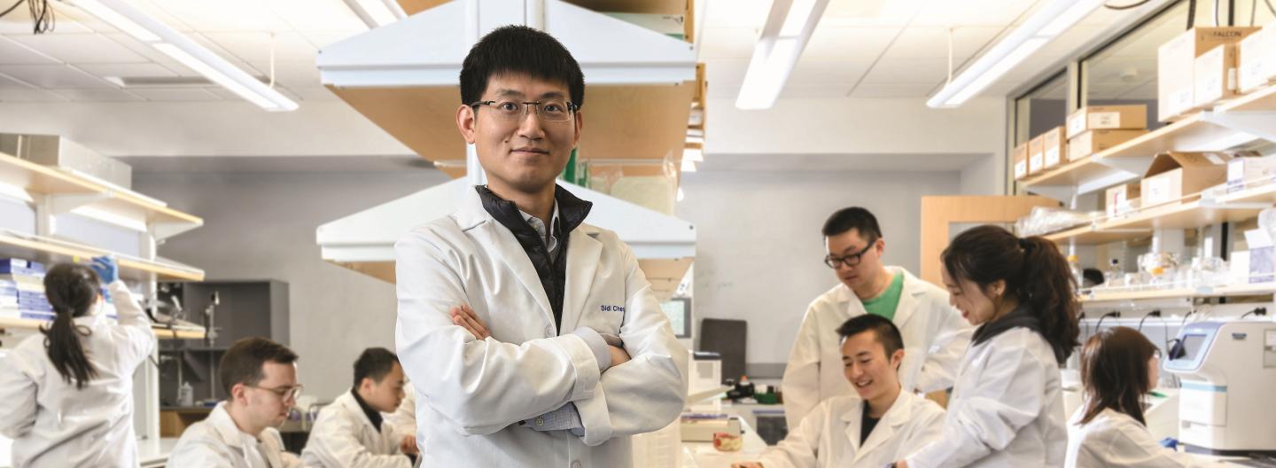 Sidi Chen, lab
