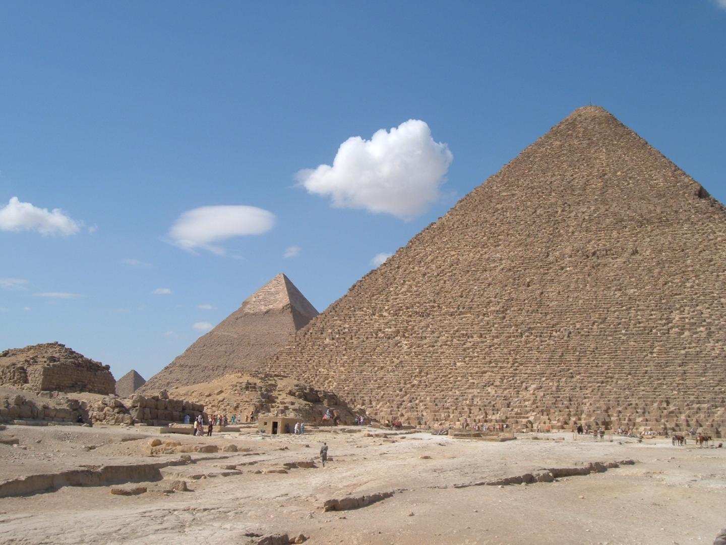 The Giza Pyramids