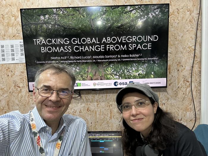 Professor Heiko Balzter and Dr Nezha Acil 3