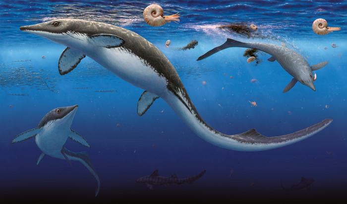 Ancient marine reptiles at the dawn of the Age of Dinosaurs