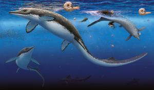 Ancient marine reptiles at the dawn of the Age of Dinosaurs