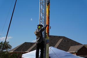 The Pardalote being prepared during competition.