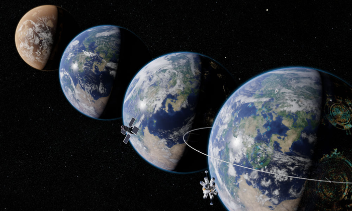 Four stages of planets